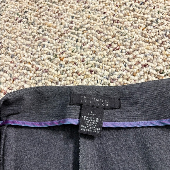 The Limited Gray 2 Piece Blazer & Slacks. EUC. Y2K. Size 8 - Picture 8 of 16